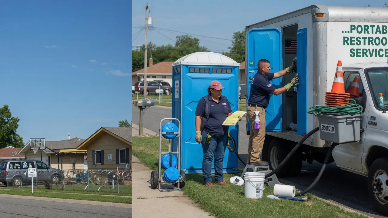Portable Toilet Rental in Orestes, IN near me
